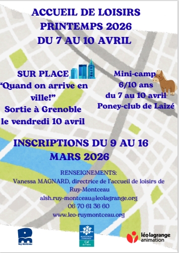 Lire la suite à propos de l’article PRINTEMPS 2026