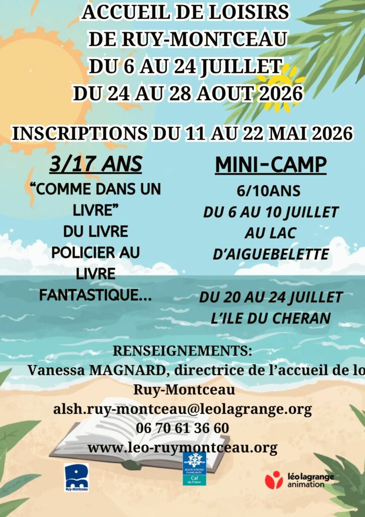 Lire la suite à propos de l’article ETE 2026