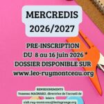 RENTREE DES MERCREDIS 2026-2027